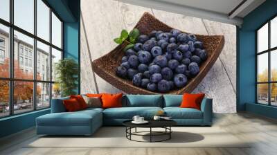 Sweet tasty Blueberry Wall mural