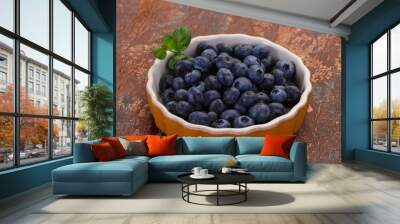 Sweet tasty Blueberry Wall mural