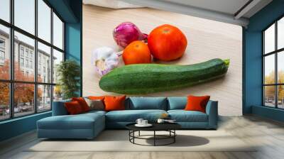 Zuchini Wall mural