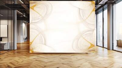 border/business graphic - golden smoke Wall mural