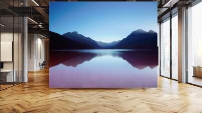 Glass Lake Wall mural