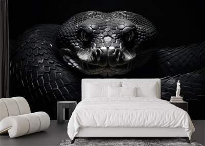 Portrait of a Python Wall mural