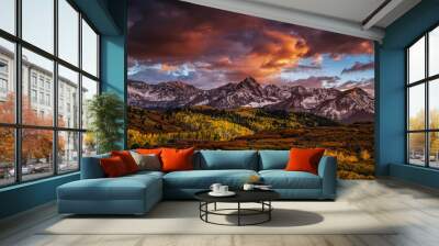 Autumn in the San Juan Mountains Wall mural