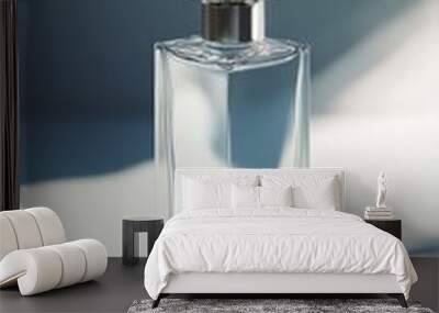 Serene Perfume Bottle in Sunlight  Wall mural