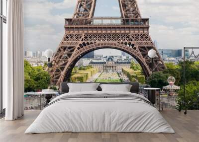 The Eiffel Tower in Paris France Wall mural