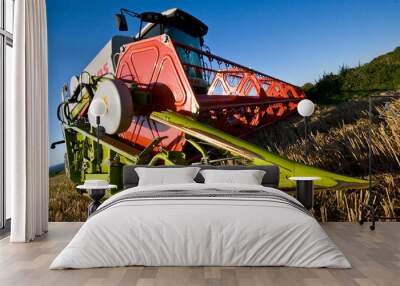 combine harvester 2 Wall mural