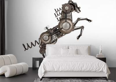 Steampunk style horse Wall mural