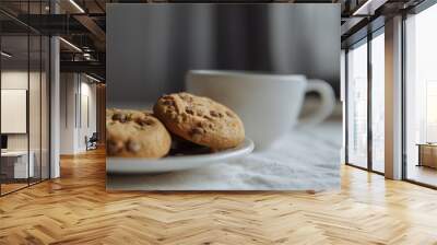 cookies and coffee Wall mural