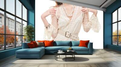 elegant young lady Wall mural