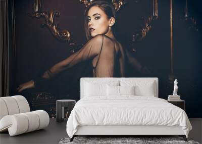 evening of elegant lady Wall mural