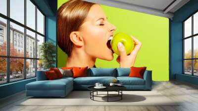 fresh apple Wall mural