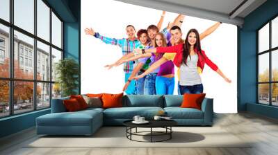 friends fun Wall mural