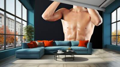 healthy man Wall mural