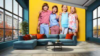 lively bright kids Wall mural