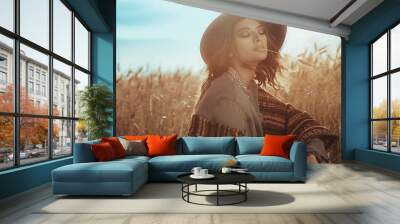 pensive and romantic Wall mural