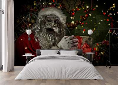 steal gifts on xmas Wall mural