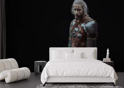 witcher with scars Wall mural