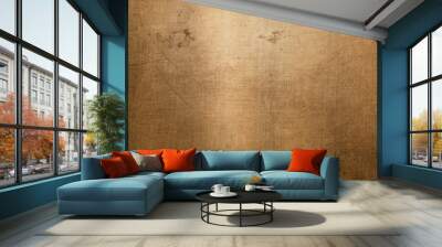 Bronze or copper metal texture Wall mural