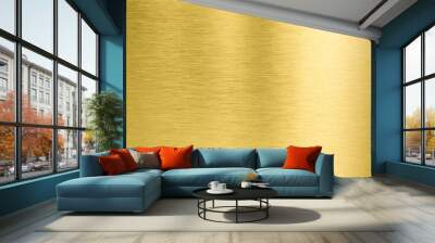 gold metal texture Wall mural