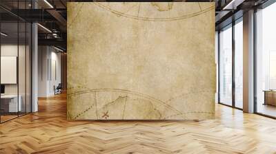 old map background with copyspace Wall mural