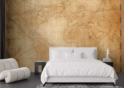 old world map background Wall mural