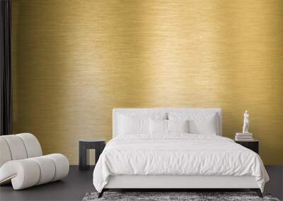 square gold metal plate Wall mural