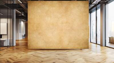 Vintage aged worn paper texture background Wall mural