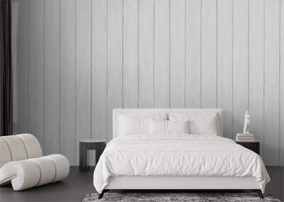 Light white gray coating imitating the wooden fence wall texture plank background Wall mural