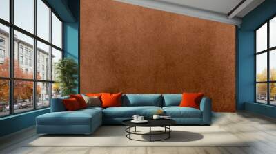 Brown velour surface Wall mural