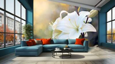 Spring Flowers Wall mural