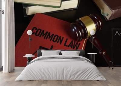 Common Law is shown as the legal concept Wall mural