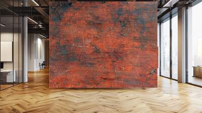 Old wood wood texture, wood work background for design Wall mural