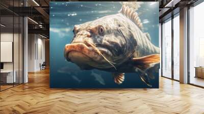 cod fish in the water Wall mural