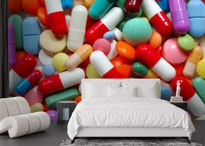 pills Wall mural