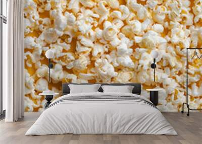 Popcorn background Wall mural