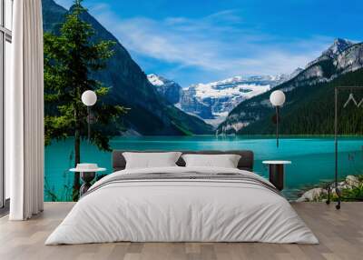 Lake Louise in Canada Wall mural