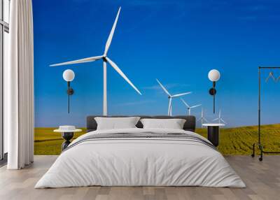 wind turbines farm Wall mural