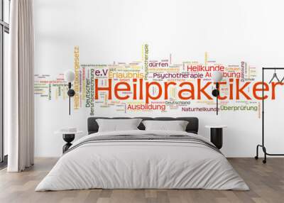 Heilpraktiker Wall mural