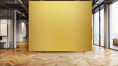 gold abstract gradient background. Wall mural