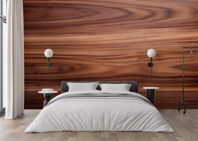 Walnut wood texture as a background. Wall mural