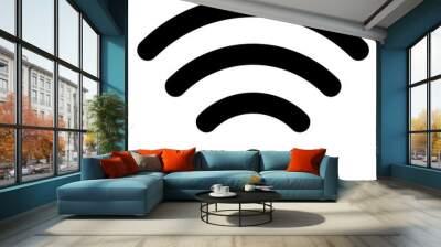 wifi icon Wall mural