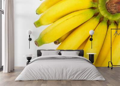 banana yellow fruit food fresh healthy tropical organic vegetable Wall mural