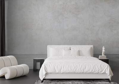 Studio room of Plaster concrete grunge texture background for use display product. Wall mural