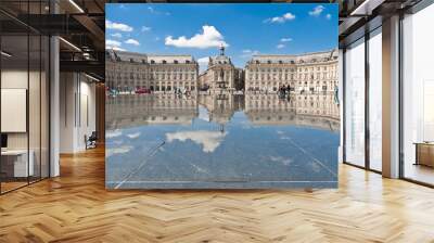 palais de la bourse at bordeaux, france Wall mural