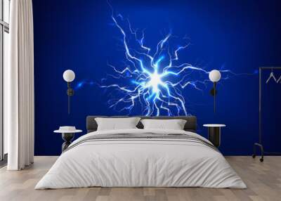 electric lighting effect Wall mural