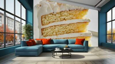 piece of coconut cake Wall mural