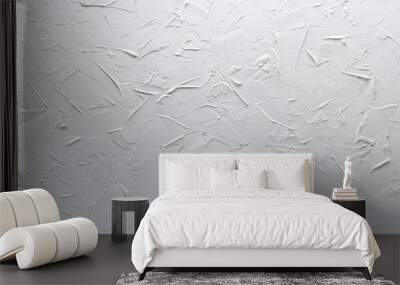 white texture putty wall, panorama rough background Wall mural