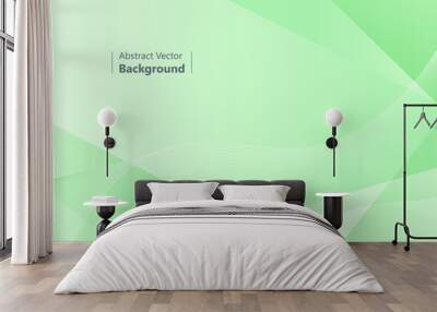 Abstract vector background with light green color.
 Wall mural