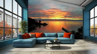 Freycinet beach Tasmania Wall mural