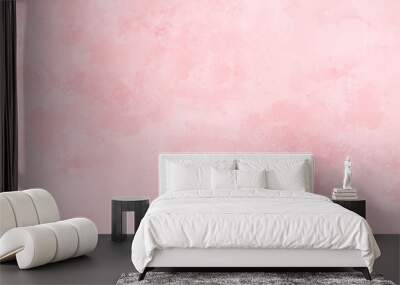 pink  watercolor background abstract texture with color splash design Wall mural